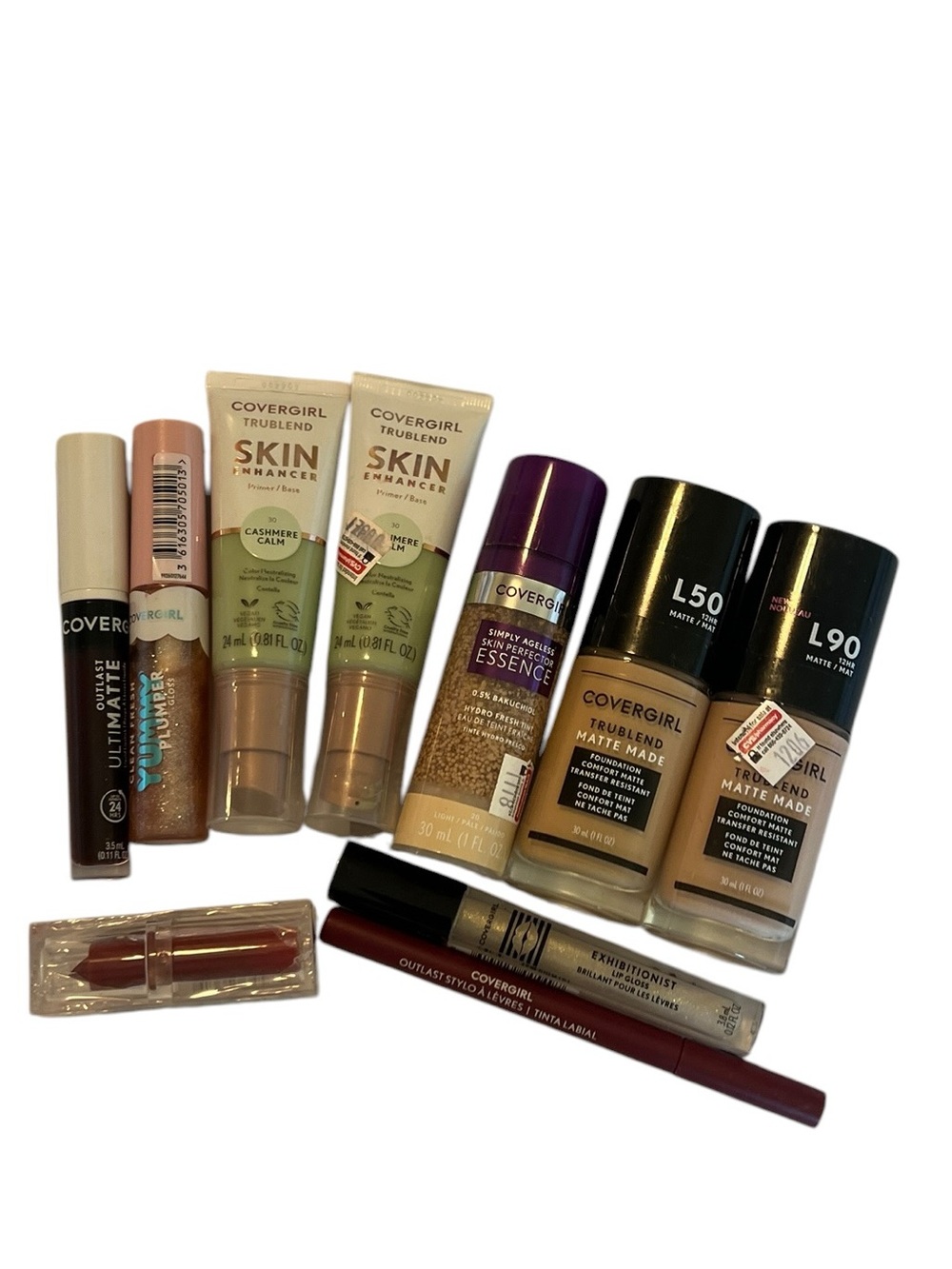 COVERGIRL Cosmetics Bundle 10 Pc Lot - ALL NEW